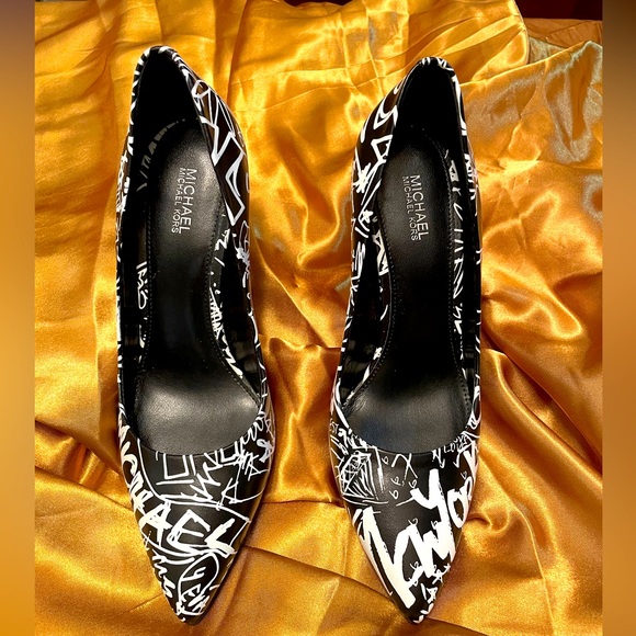 michael kors graffiti shoes